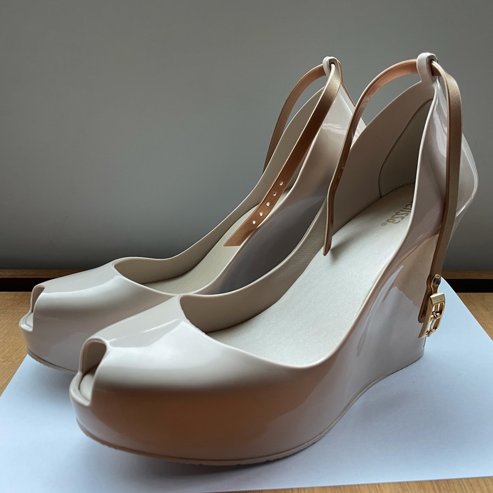 Melissa Patchuli X Wedge Sandals